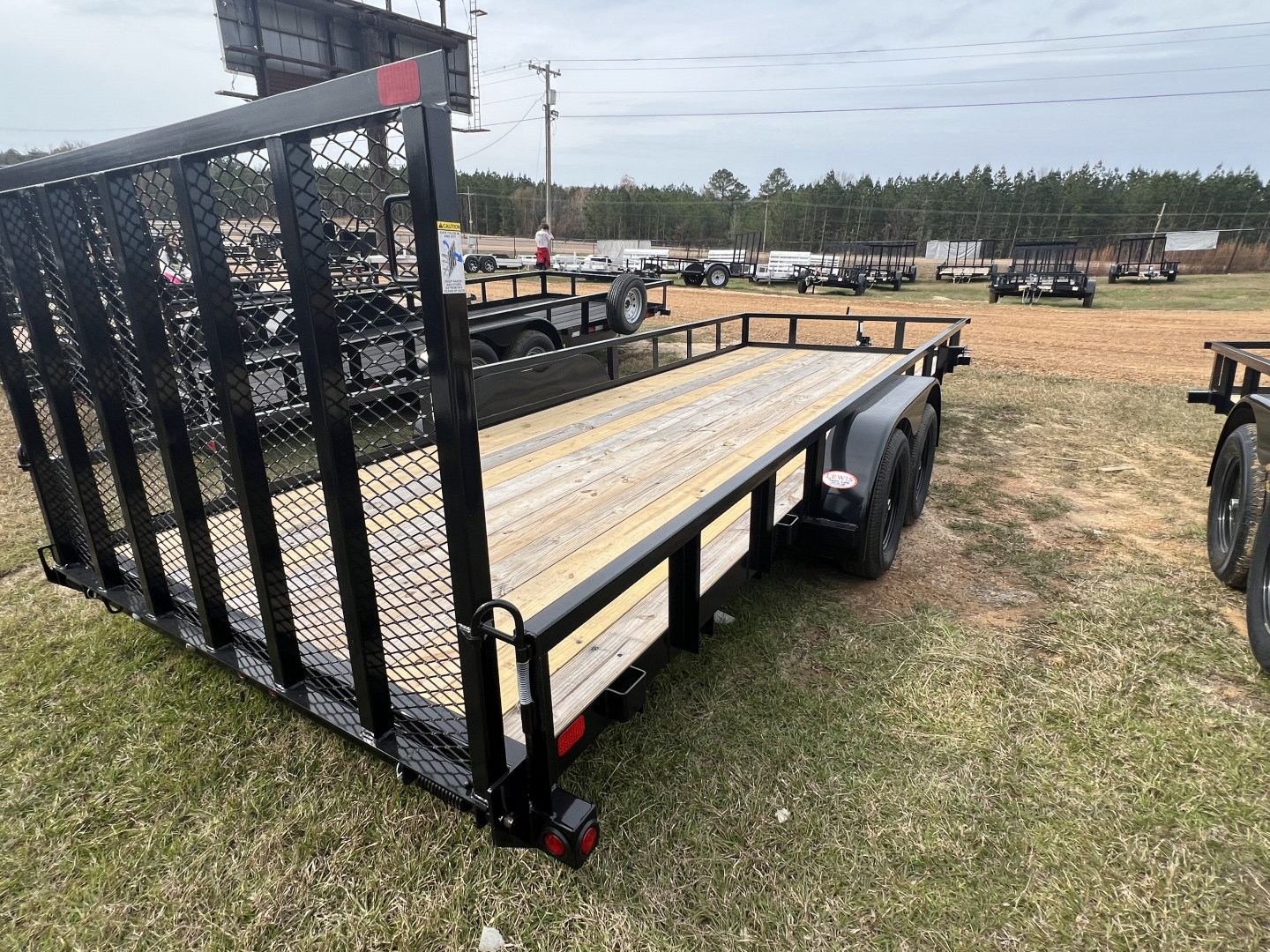 New 2026 Big Tex Trailers 70PI-18 Utility Trailer