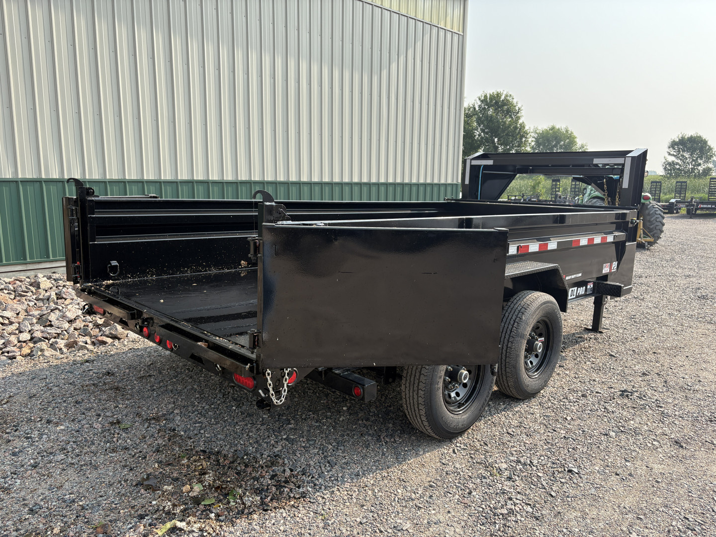 New 2026 14'x83" 14k PJ Low Pro Gooseneck Dump Trailer