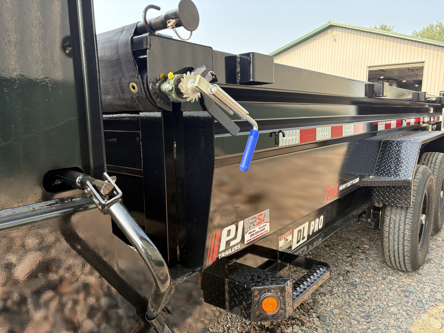 New 2026 14'x83" 14k PJ Low Pro Gooseneck Dump Trailer
