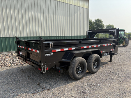 New 2026 14'x83" 14k PJ Low Pro Gooseneck Dump Trailer