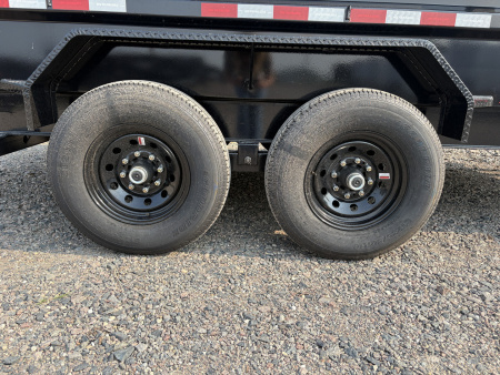 New 2026 14'x83" 14k PJ Low Pro Gooseneck Dump Trailer