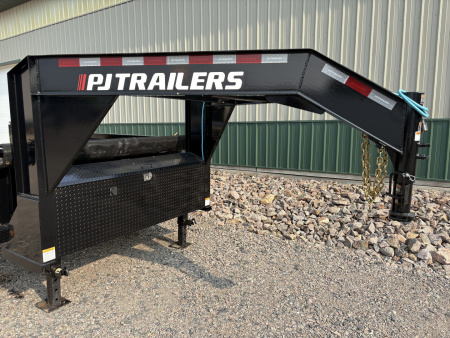 New 2026 14'x83" 14k PJ Low Pro Gooseneck Dump Trailer