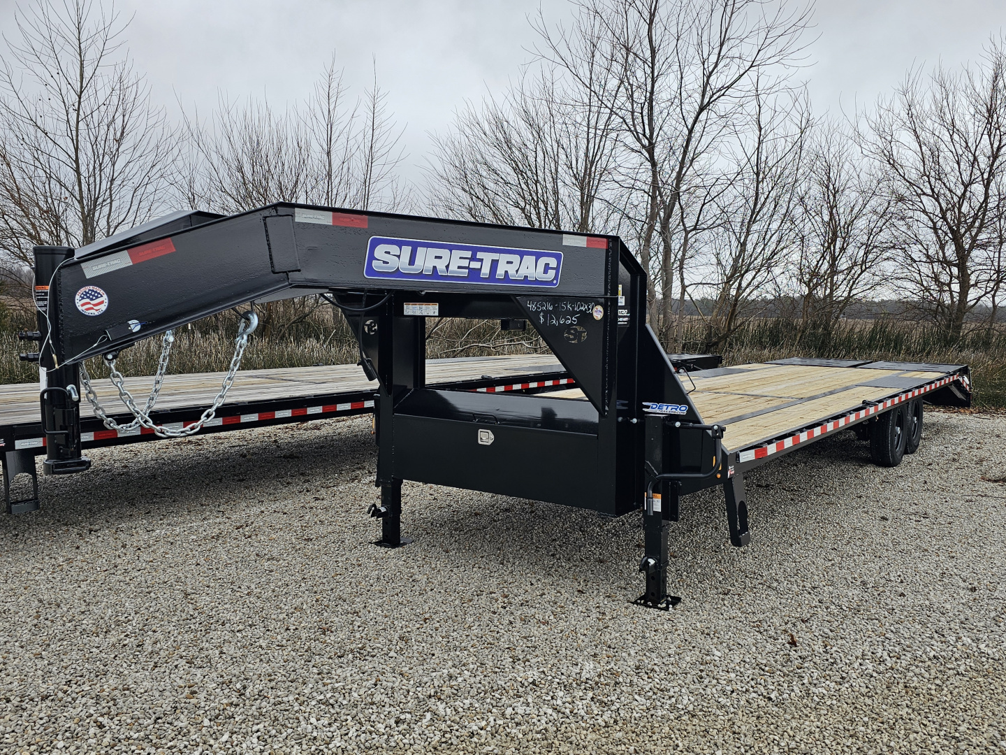 New 2026 Sure-Trac 8.5 x 30 (25+5) 15K Low Profile Gooseneck Deckover Trailer