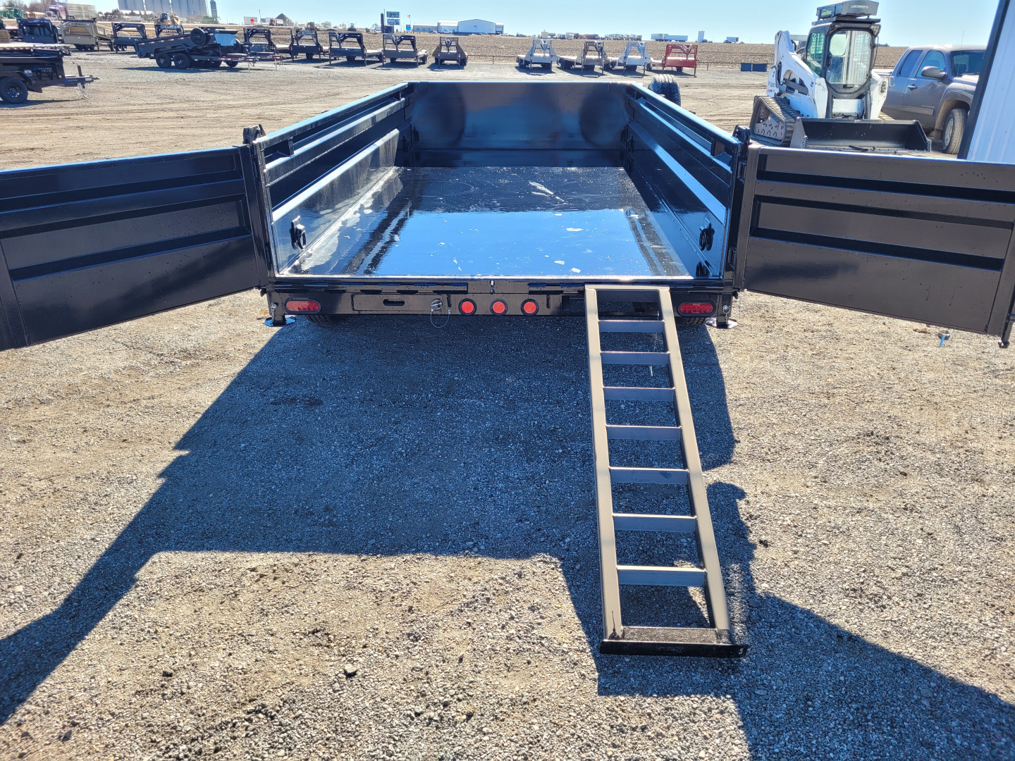 New 2026 Buckshot 83"x14' BP Dump Trailer W/2' Sides
