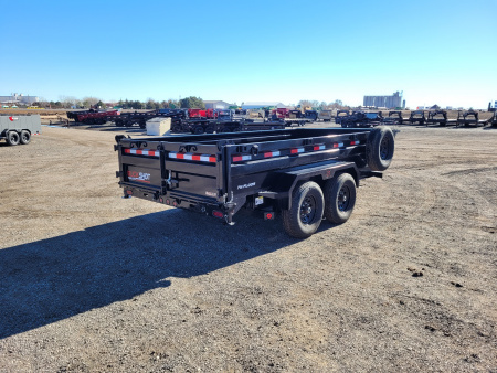 New 2026 Buckshot 83"x14' BP Dump Trailer W/2' Sides