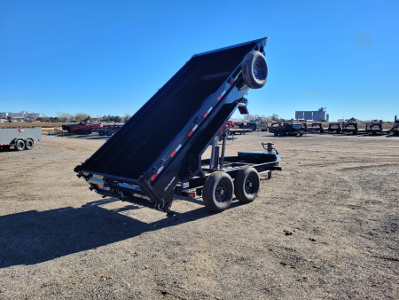 New 2026 Buckshot 83"x14' BP Dump Trailer W/2' Sides