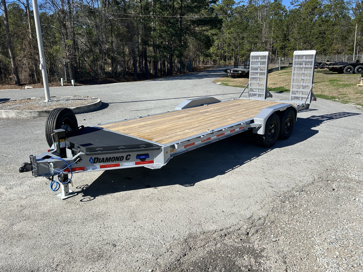 New 2026 Diamond C Trailers LPX207 Equipment Trailer, #12,040 Payload