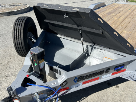 New 2026 Diamond C Trailers LPX207 Equipment Trailer, #12,040 Payload