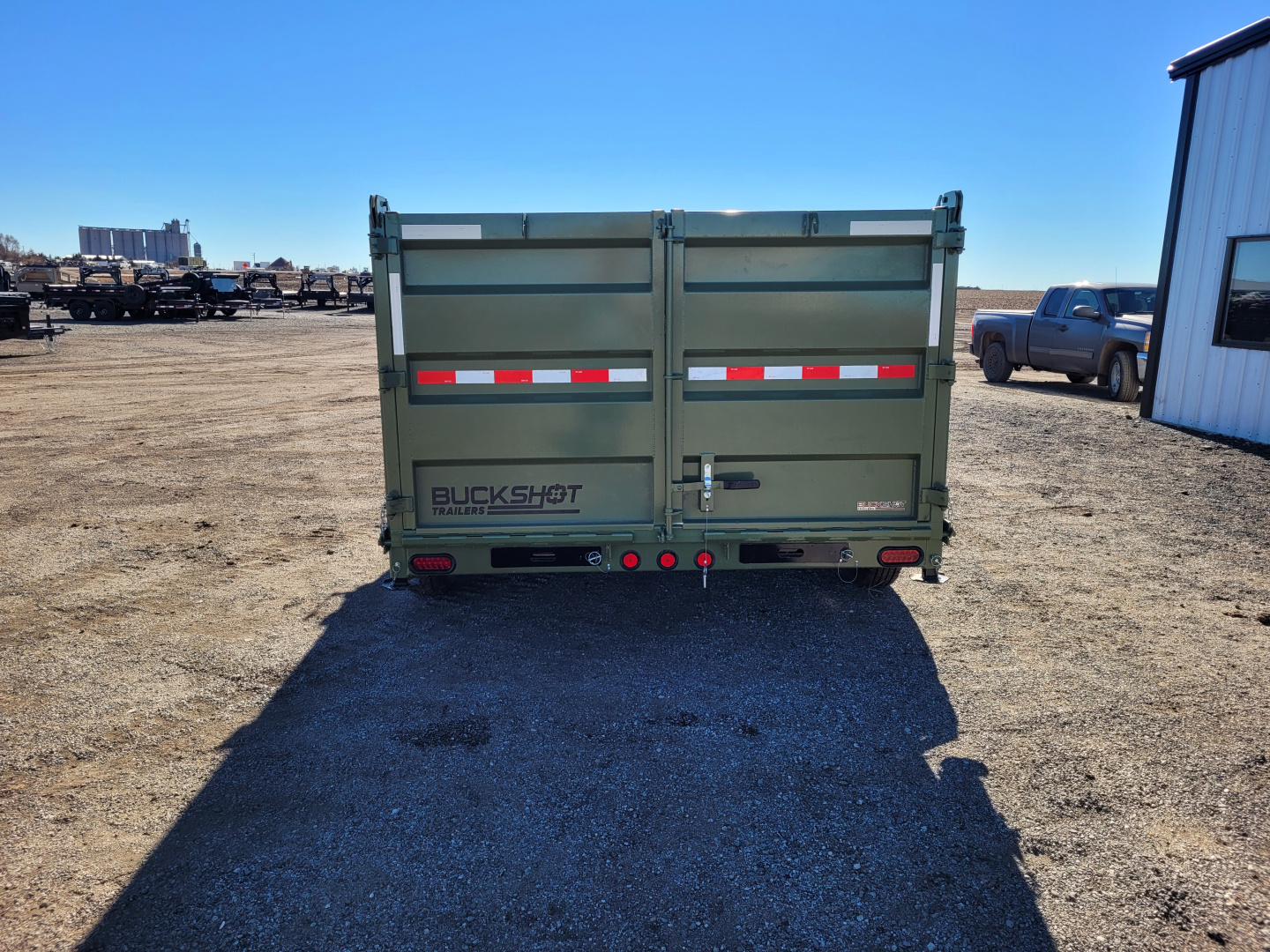 New 2026 Buckshot 83" X 14' Telescopic Dump Trailer W/4' Sides