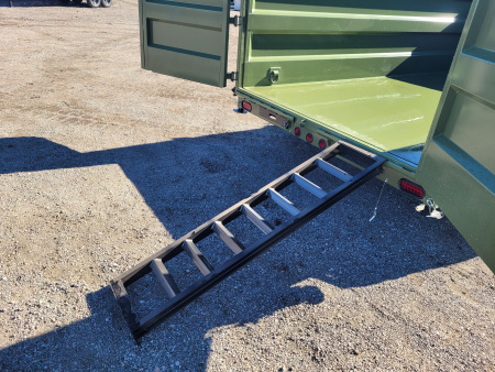 New 2026 Buckshot 83" X 14' Telescopic Dump Trailer W/4' Sides