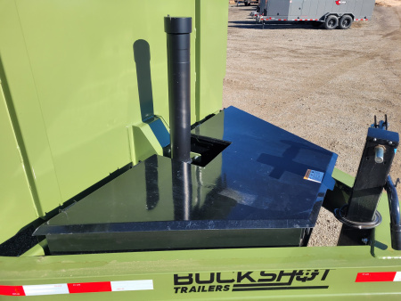 New 2026 Buckshot 83" X 14' Telescopic Dump Trailer W/4' Sides