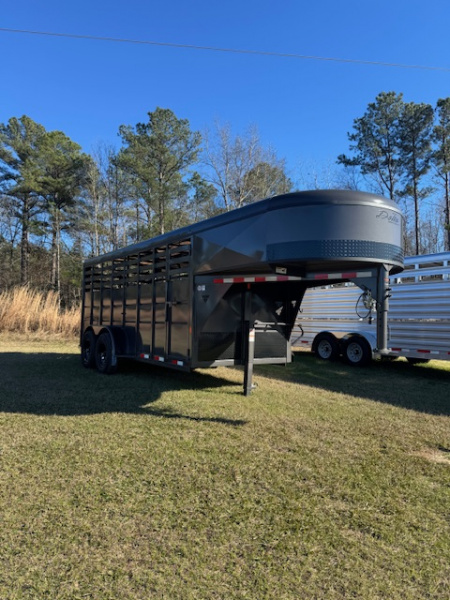 New 2026 Delta Trailers 16' GN 10K LIVESTOCK TRAILER Stock / Stock Combo Trailer