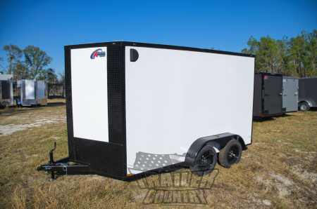 New 2026 EXTREME CARGO 7X12 TANDEM AXLE WITH BLACK OUT PACKAGE