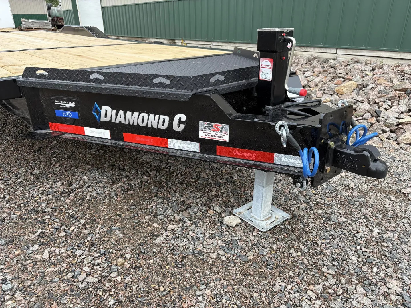 New 2026 24' 16K Diamond C - 102" Wide Tilt Trailer - HXD208