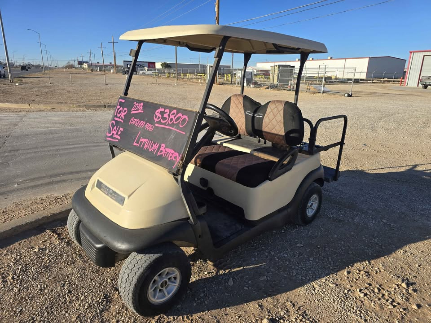Used 2018 Club Car Precedent Golf Cart