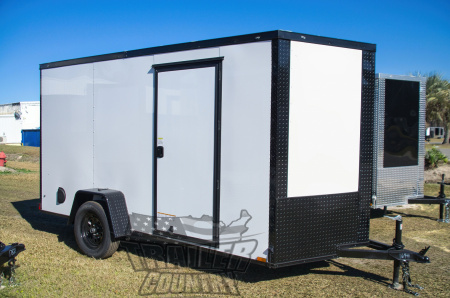 New 2026 EXTREME CARGO 6X12 WITH RAMP DOOR AND BLACKOUT PACKAGE