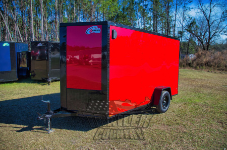 New 2026 XTREME CARGO 6X12 WITH RAMP DOOR AND BLACKOUT PACKAGE