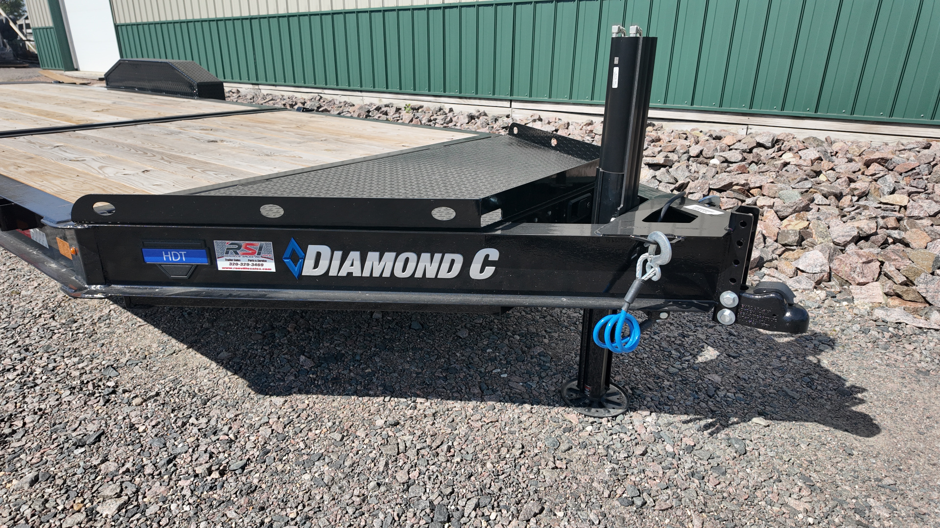New 2026 22' 14k Diamond C Tilt Equipment Trailer