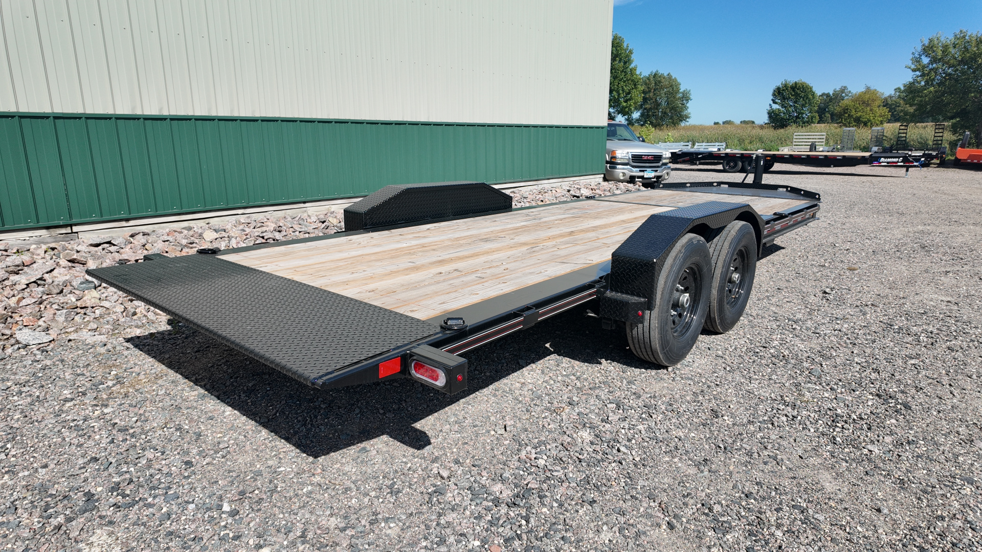 New 2026 22' 14k Diamond C Tilt Equipment Trailer