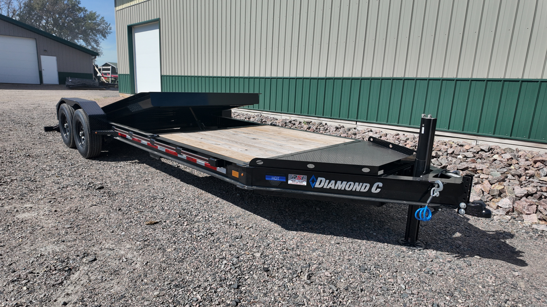 New 2026 22' 14k Diamond C Tilt Equipment Trailer