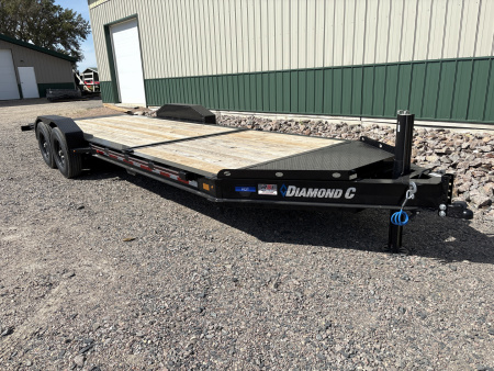 New 2026 22' 20k Diamond C Tilt Equipment Trailer