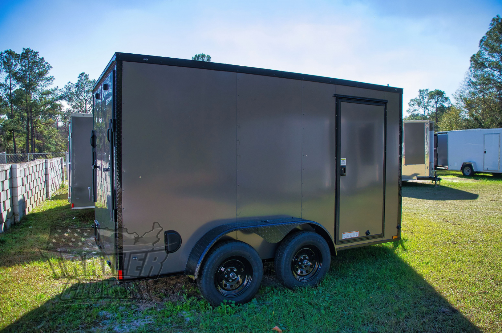 New 2026 XTREME CARGO 6X12 TANDEM AXLE WITH RAMP AND BLACKOUT PACKAGE