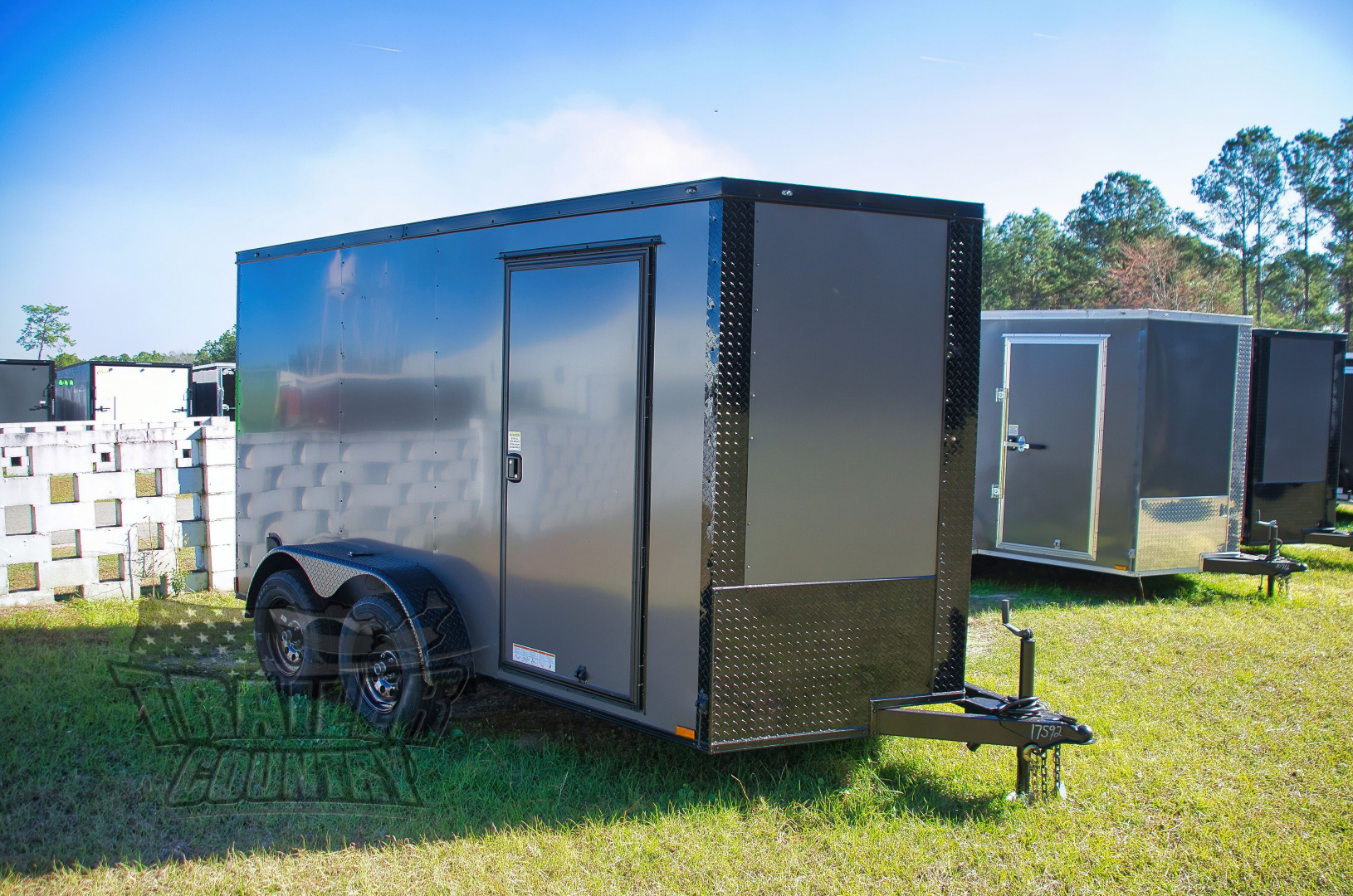 New 2026 XTREME CARGO 6X12 TANDEM AXLE WITH RAMP AND BLACKOUT PACKAGE