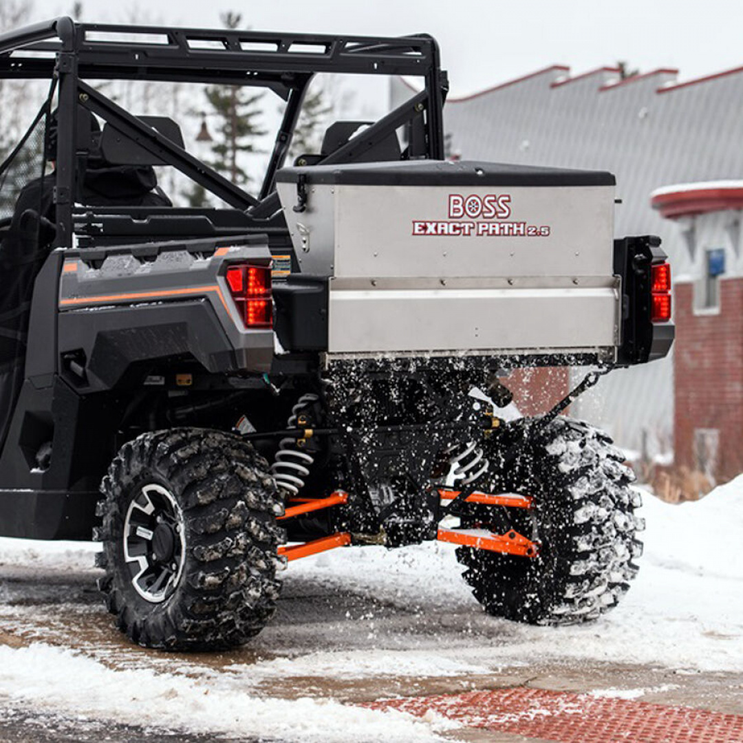 New 2025 4Boss Trailers Exact Path 2.5 Salt Spreader