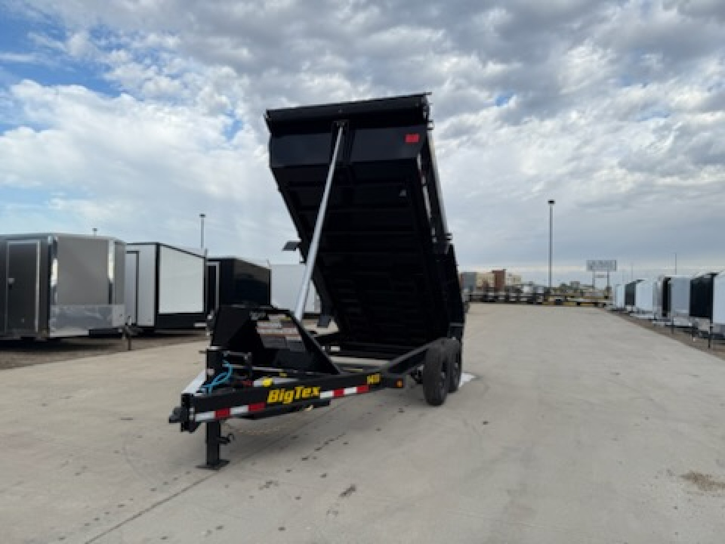 New 2026 Big Tex Trailers 14TD-14C2A-XBK 15.4K Dump Trailer