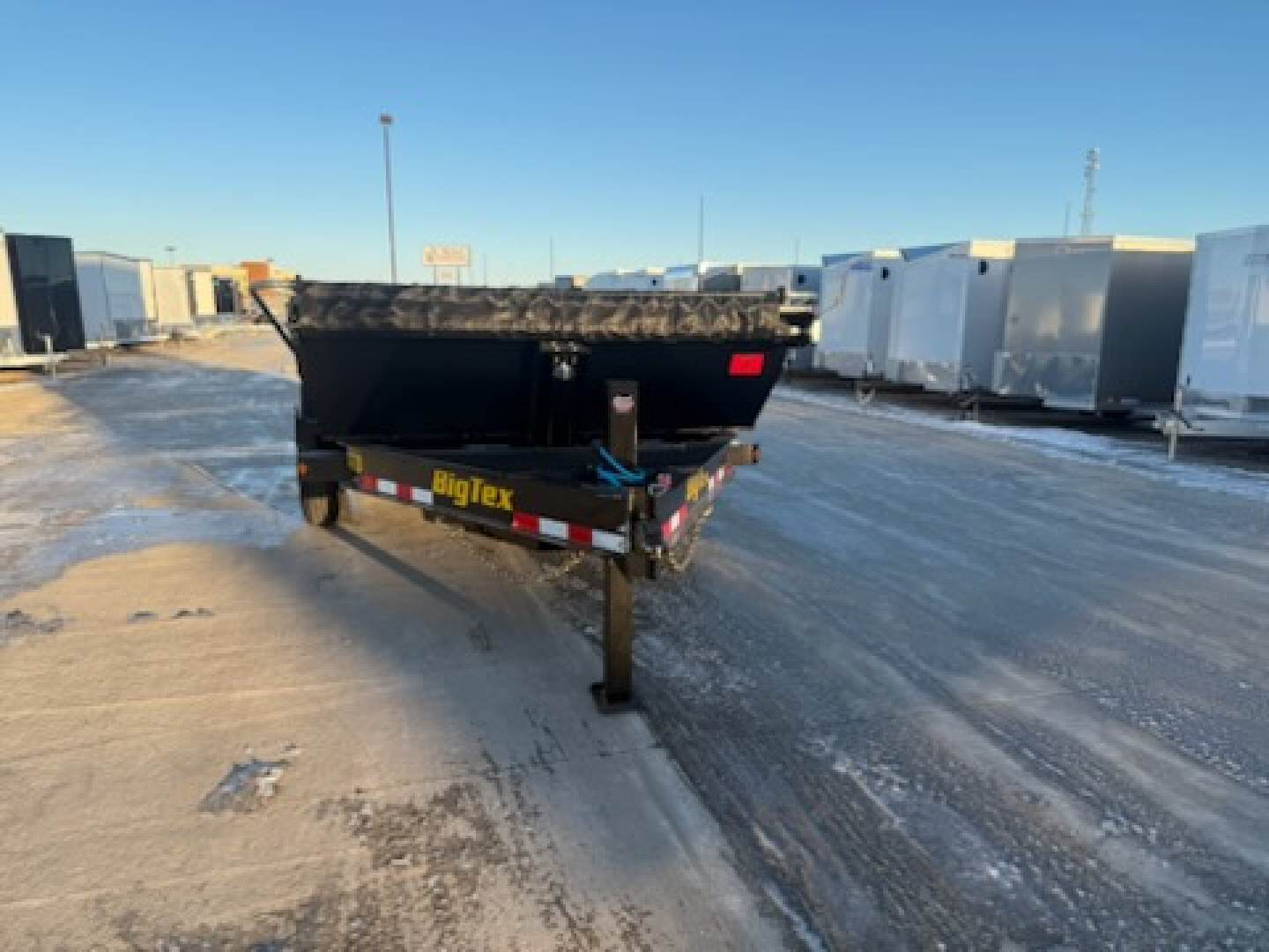 New 2026 Big Tex Trailers 14TD-14C2A-XBK 15.4K Dump Trailer
