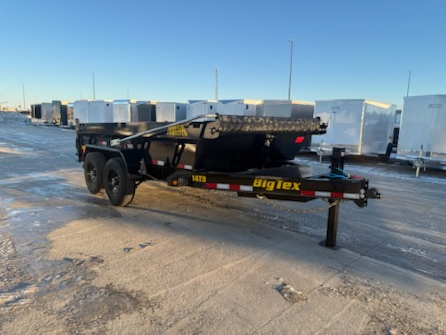 New 2026 Big Tex Trailers 14TD-14C2A-XBK 15.4K Dump Trailer