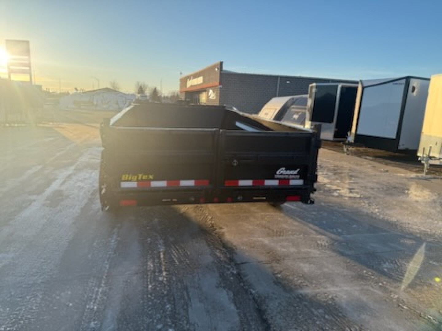 New 2026 Big Tex Trailers 14TD-14C2A-XBK 15.4K Dump Trailer