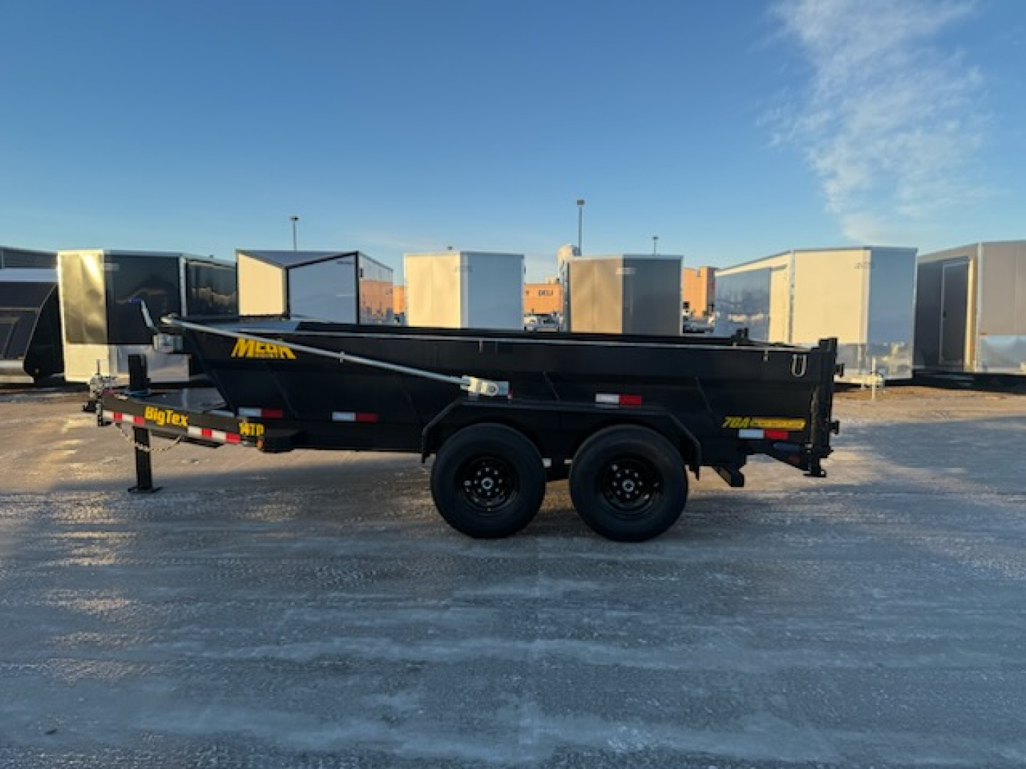 New 2026 Big Tex Trailers 14TD-14C2A-XBK 15.4K Dump Trailer