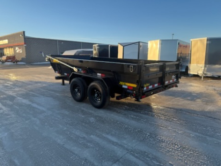 New 2026 Big Tex Trailers 14TD-14C2A-XBK 15.4K Dump Trailer