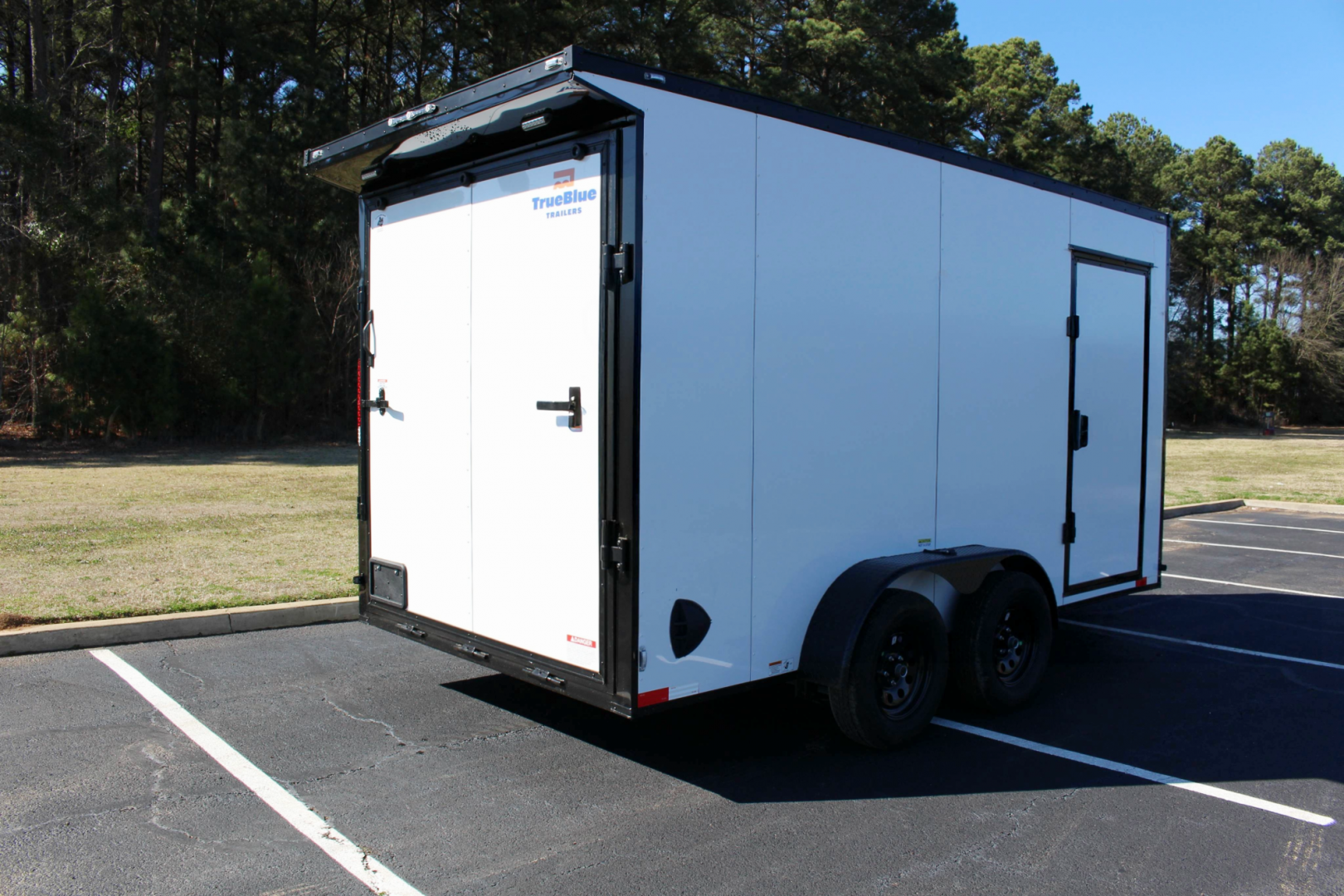 New 2026 True Blue Trailers 7X16 Cargo / Enclosed Trailer
