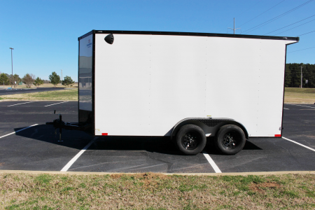 New 2026 True Blue Trailers 7X16 Cargo / Enclosed Trailer