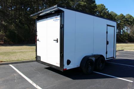New 2026 True Blue Trailers 7X16 Cargo / Enclosed Trailer