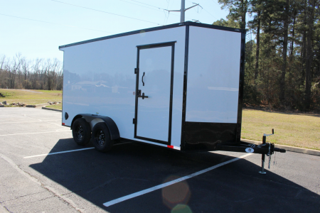 New 2026 True Blue Trailers 7X16 Cargo / Enclosed Trailer