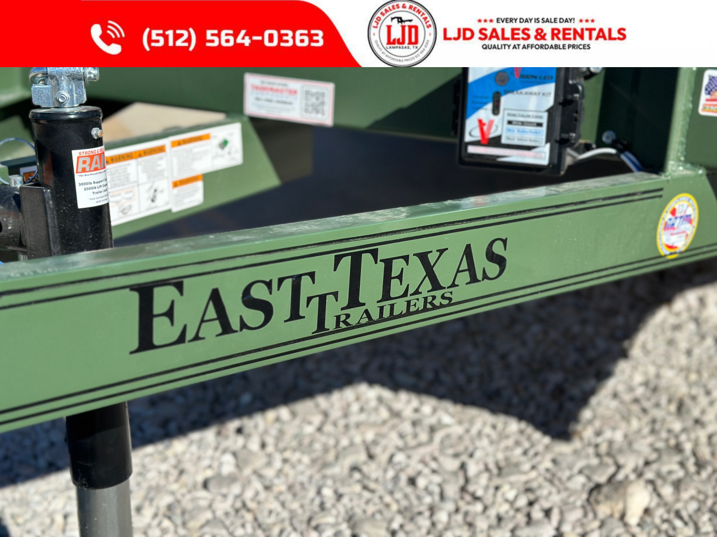 New 2026 East Texas - 83" x 20' - Car Hauler Trailer