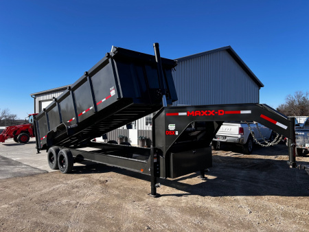 New 2026 MAXX-D DSX 83 X20' GN --4' SIDES-- 21K GVWR Dump Trailer