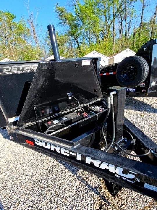 New 2026 Sure-Trac 82 x 16 17.6K Pro Series Telescopic Dump Trailer