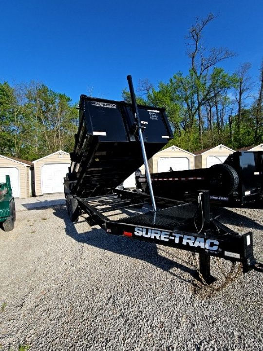 New 2026 Sure-Trac 82 x 16 17.6K Pro Series Telescopic Dump Trailer