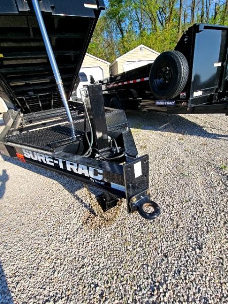 New 2026 Sure-Trac 82 x 16 17.6K Pro Series Telescopic Dump Trailer
