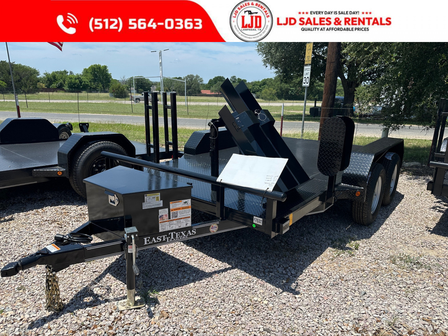 New 2026 East Texas - 77"x12' - Welding Trailer