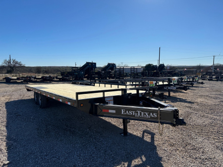 New 2026 East Texas 102  X 25' - Deck Over Flatbed Trailer
