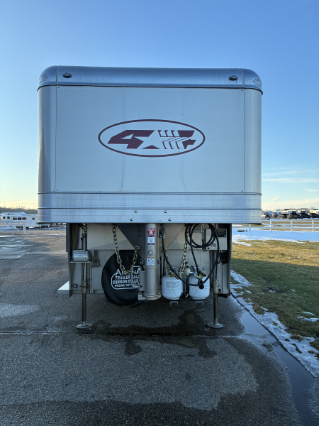 Used 2020 4-Star 3 Horse 15' Living Quarter Horse Trailer