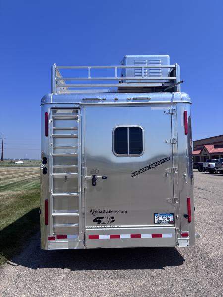 Used 2020 4-Star 3 Horse 15' Living Quarter Horse Trailer