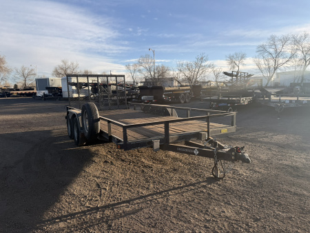 Used 2022 Diamond T 7-16 Tandem Axle Ramp Gate Utility 7K GVWR