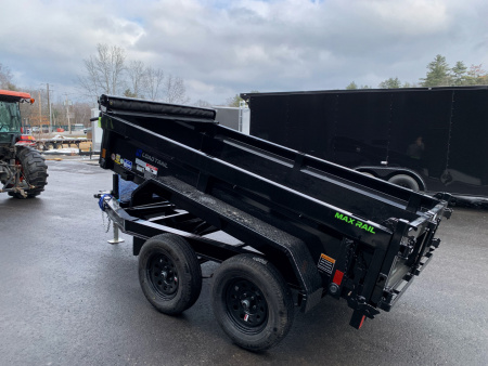 New 2026 LOAD TRAIL 5X10-DE Dump Trailer/ I BEAM Frame/ Ramps & Tarp kit / Spreader Gate- 7000gvw