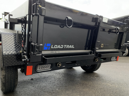 New 2026 LOAD TRAIL 5X10-DE Dump Trailer/ I BEAM Frame/ Ramps & Tarp kit / Spreader Gate- 7000gvw